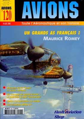 Image not found :Mars 2003; Maurice Romey, Ki-44, Spad 61