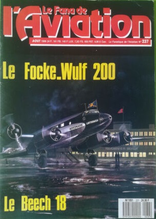 Image not found :Aout 1989. Fw.200, Beech 18
