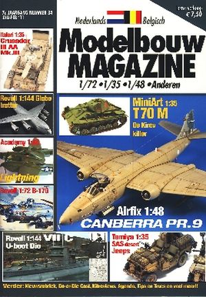 Image not found :Jan/Feb '11. MiniArt 1:35 T70M, Canberra 1/48, VII C U boot Dio, SAS desert Jeeps, 1:144 C-17