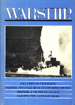 Image not found :British postwar Mine countermeasures, Bremse, Yamato