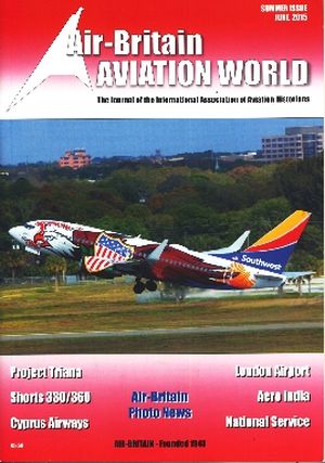 Image not found :Vol.68. Summer. June 2015. Triana, Cyprus Airways, London Airport, Shorts 330/360, National Service