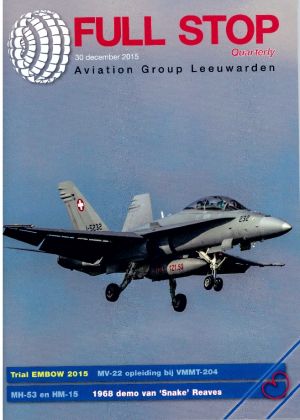 Image not found :41ste jaargang. 30Dec2015; Trial Embow 2015, MV-22 opleiding VMMT-204, MH-53 en HM-15, 1968 demo van 'Snake' Reaves