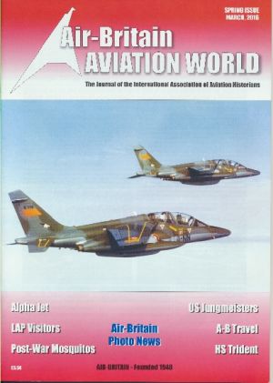 Image not found :Vol.69. Spring. March 2016. HS Trident, Alpha Jet, LAP visitors, Post-war Mosquitos, US Jungmeisters