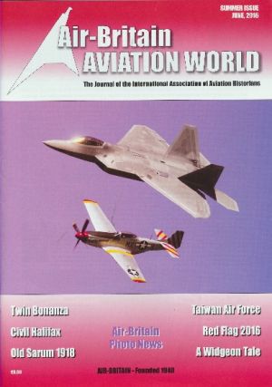 Image not found :Vol.69. Summer. June 2016. Twin Bonanze, Civil Halifax, Old Sarum 1918, Taiwan Air Forcem red Flag 2016, Widgeon tale