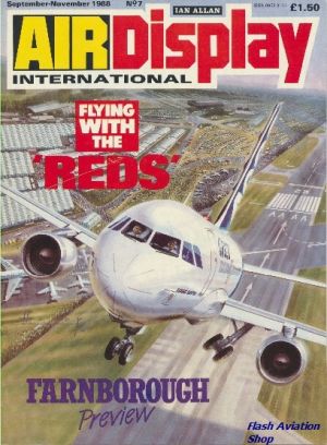 Image not found :Sept-Nov 1988. Flying with the Reds, Farnborough preview