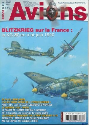 Image not found :Jan/Feb 2018. KG 27, F6F Hellcat, le Front Italien 14-18, MV22B Osprey