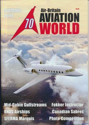Image not found :Vol.71. Summer 2018; Fokker S.11 Instructor, Gulfstreams, RNAS Airships, SFERMA Marquis, Canadian Sabres