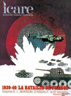 Image not found :1977 La Bataille de France vol. X; L'Aviation d'Assaut la 51e Escadre