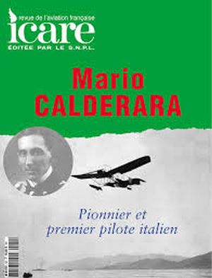 Image not found :Mario CALDERARA Pionnier et premier pilote italien