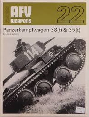 Image not found :PanzerKampfwagen 38(t) and 35(t) (reprint)
